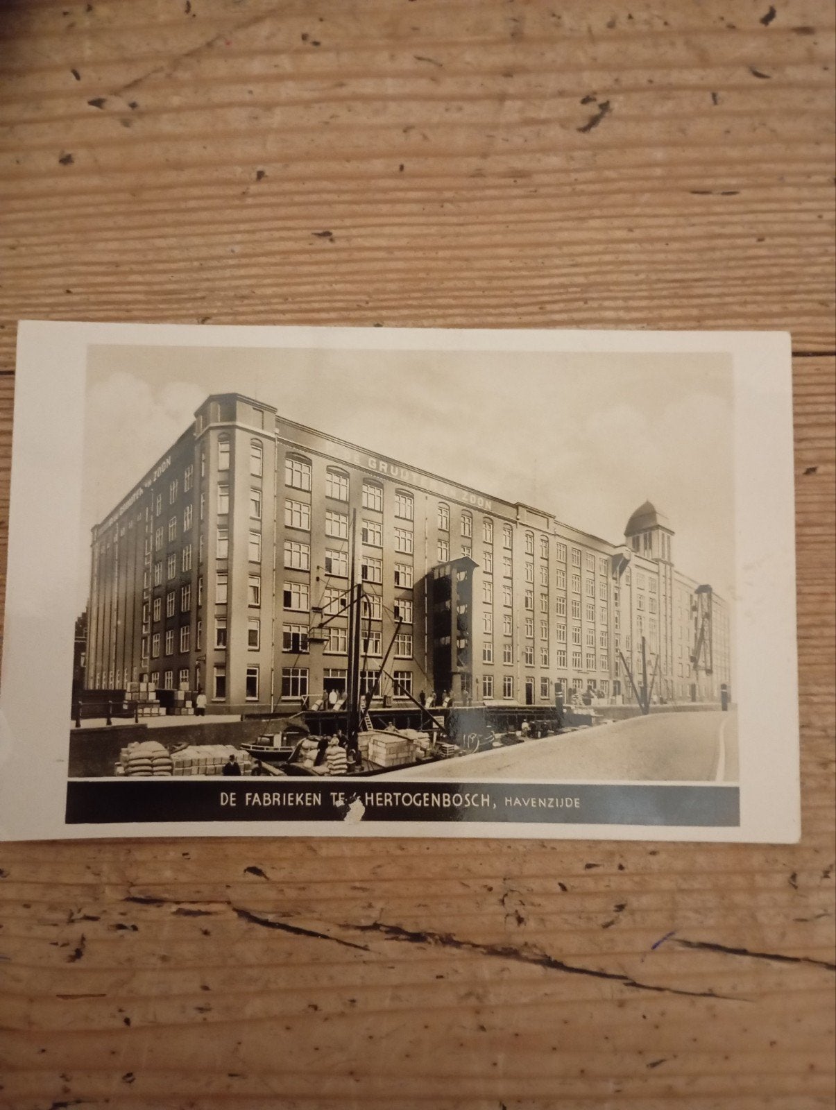 Vintage de Gruijter Fabrieken te s Hertogenbosch 1960+, Ophalen of Verzenden