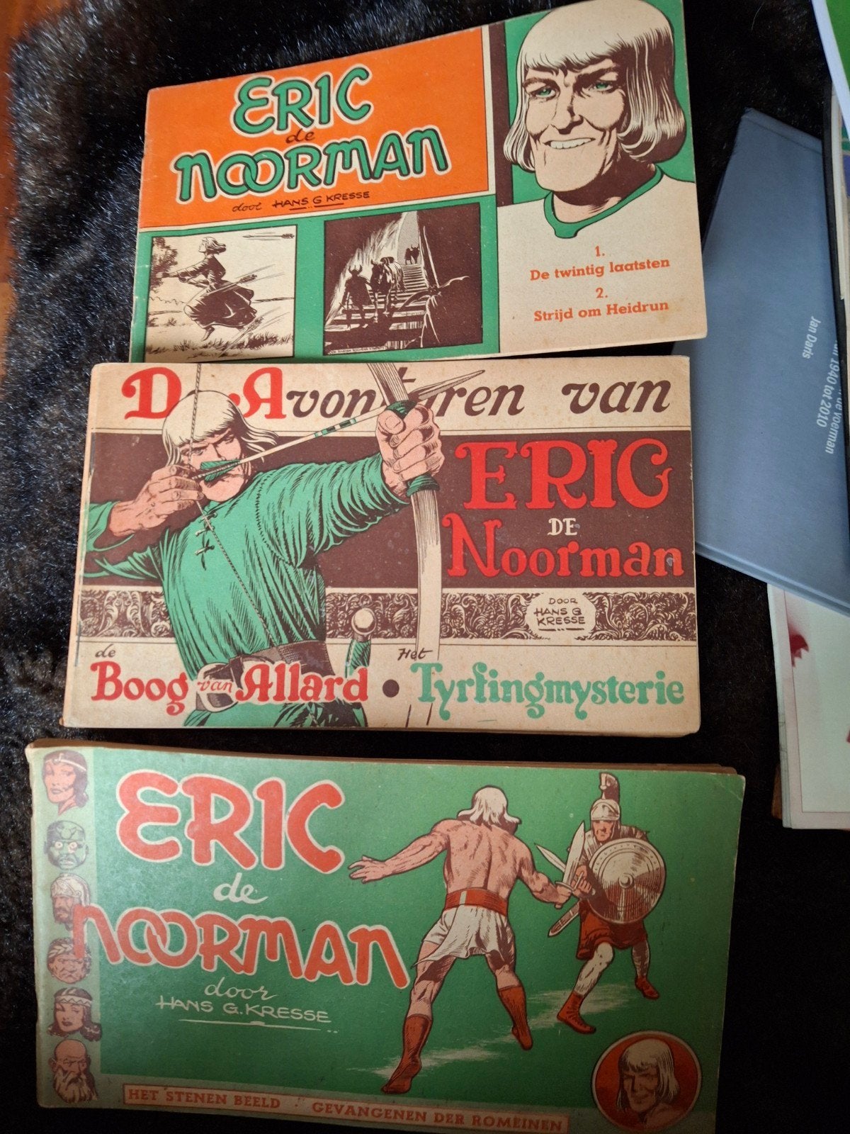 3x Eric de Noorman oude stripboeken in goede staat, Meerdere stripboeken, Ophalen of Verzenden, Zo goed als nieuw
