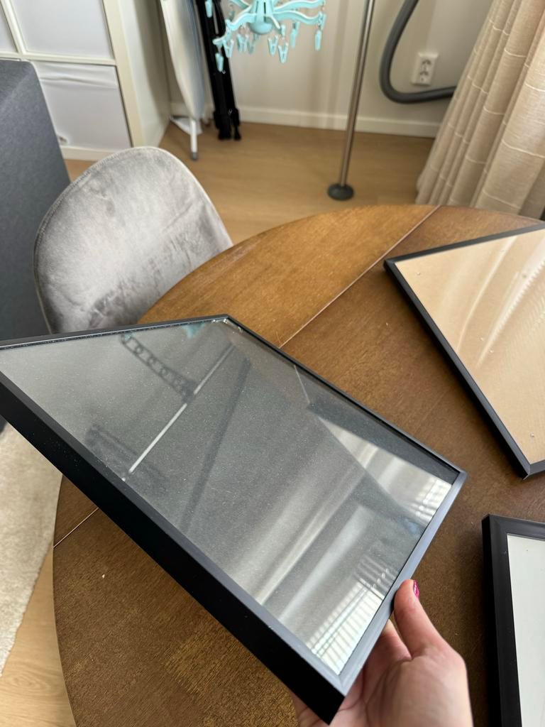 5 LP lijsten 33cm x 33cm (ook voor 6 eu per stuk), Huis en Inrichting, Woonaccessoires | Lijsten, Ophalen, Gebruikt, Overige materialen