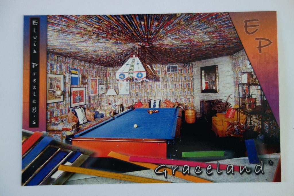Briefkaarten Elvis Presley Graceland, Verzamelen, Ophalen of Verzenden, Nieuw, Foto of Kaart
