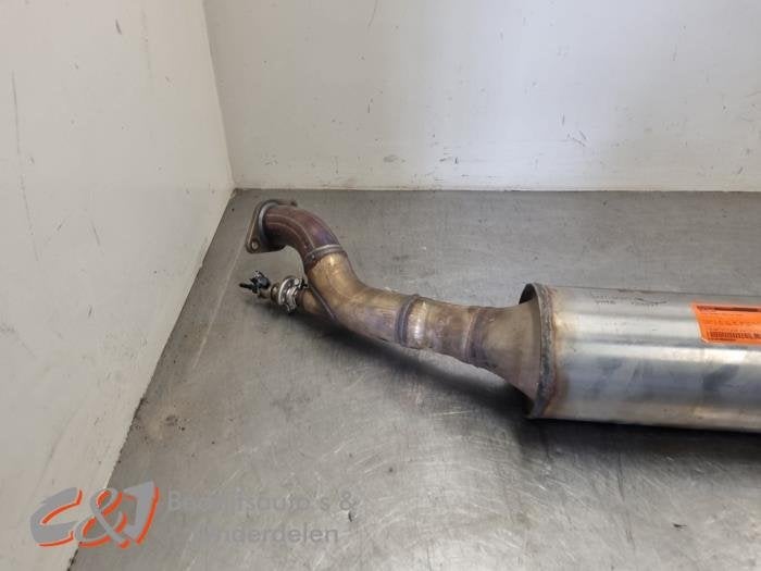 Roetfilter van een Ford Transit Custom