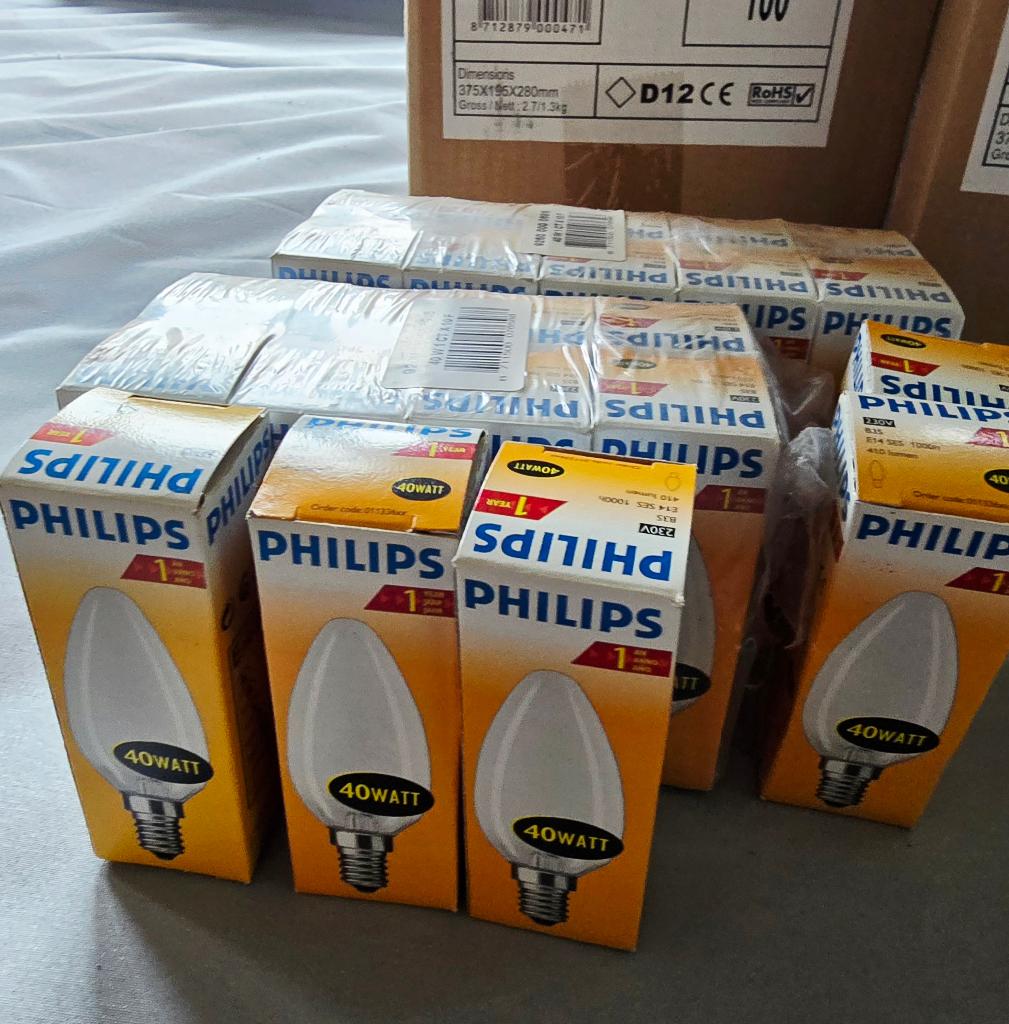 Partij Kaarslampen – Calex & Philips, Ophalen, Nieuw