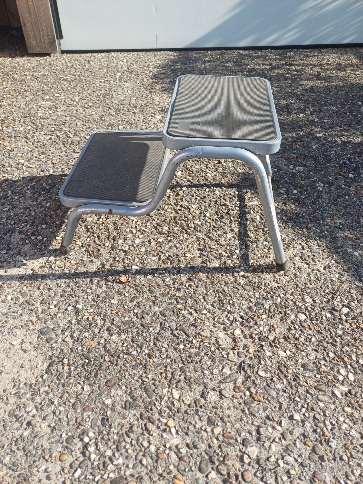 Handig opstapje voor caravan of camper, Caravans en Kamperen, Kampeeraccessoires, Ophalen, Gebruikt