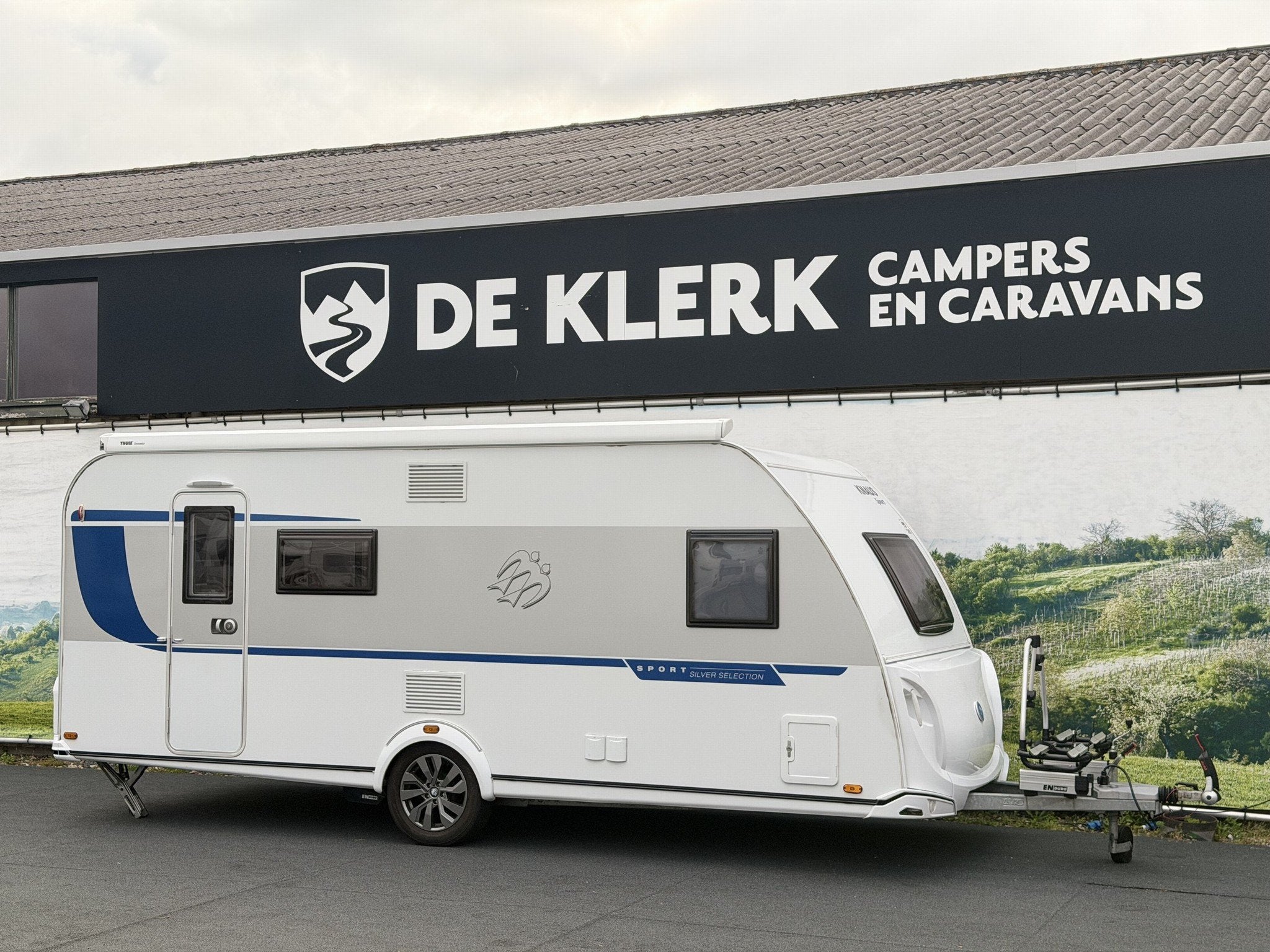 Knaus SPORT 540 FDK Silver Selection (bj 2021), Caravans en Kamperen, 7 tot 8 meter, Bedrijf, Info@deklerkcaravans.nl, Knaus