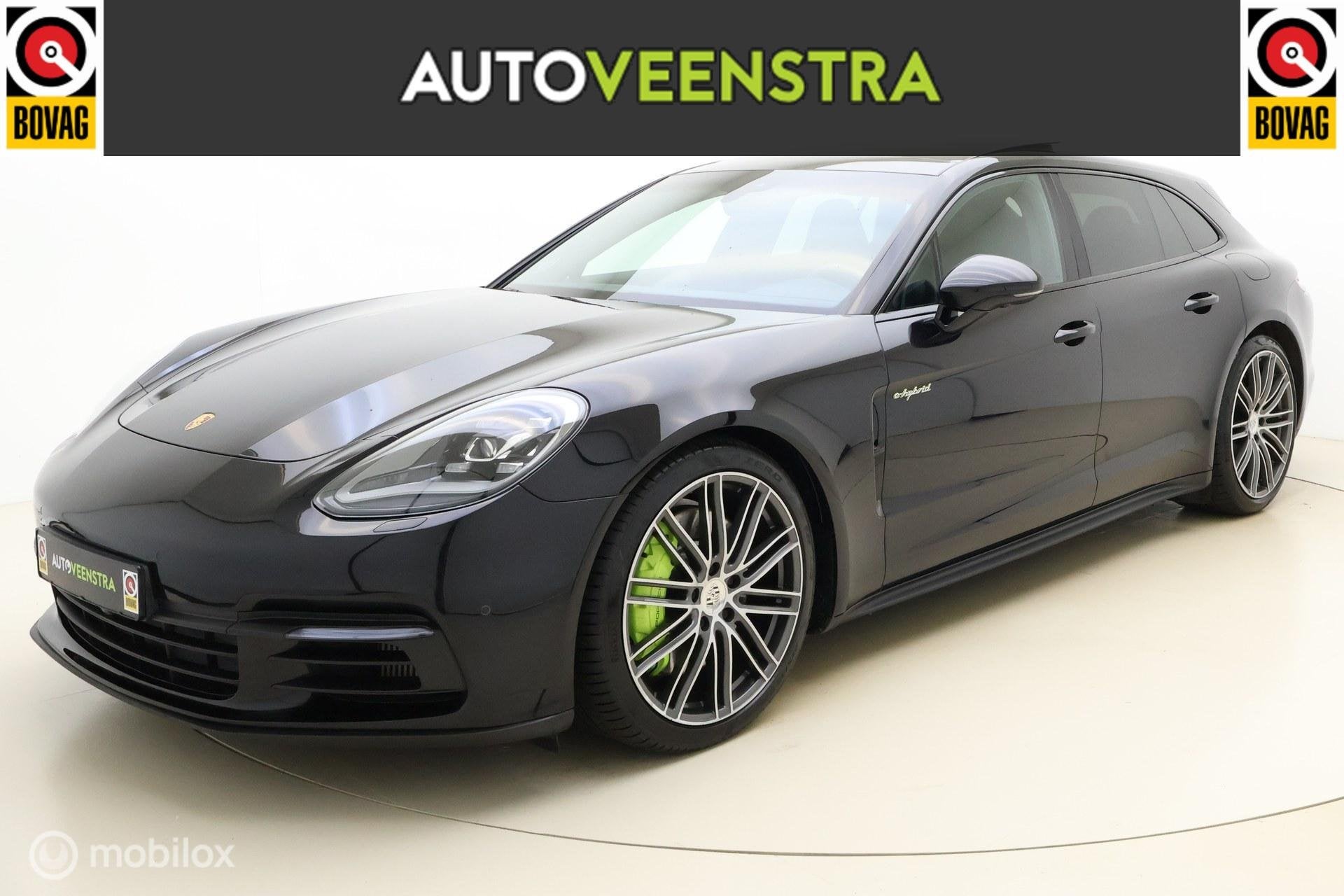 Porsche Panamera Sport Turismo 2.9 4 E-Hybrid|PANO|CHRONO|, Automaat, 38 km/l, Zwart, Leder