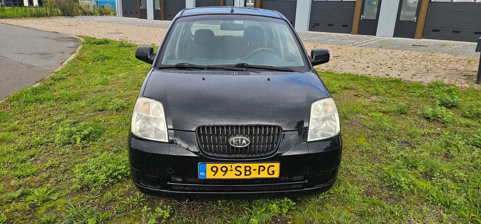 Kia Picanto 1.0 2005 Zwart, Voorwielaandrijving, Stof, 836 kg, 4 cilinders
