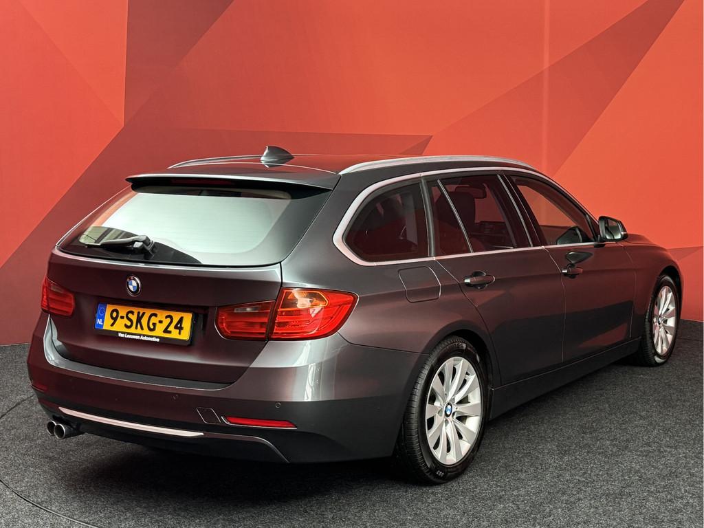 BMW 3 Serie Touring 318d High Executive, Auto's, Achterwielaandrijving, Gebruikt, Zwart, Leder