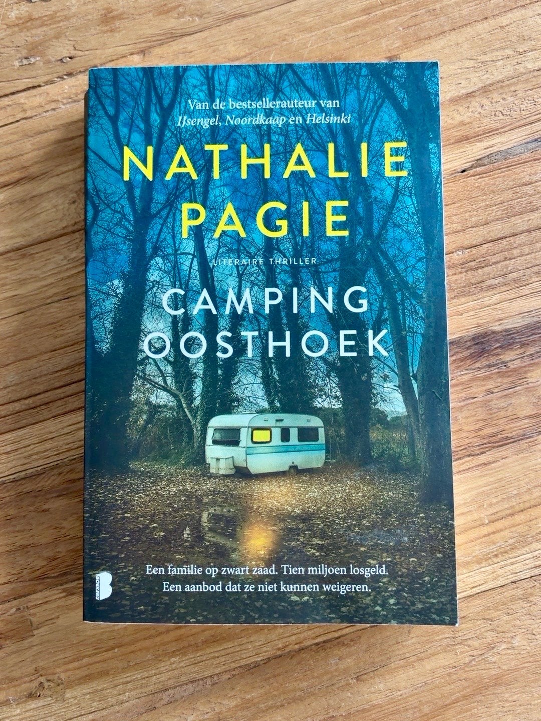 Camping Oosthoek - Nathalie Pagie (Literaire thriller), Ophalen of Verzenden, Zo goed als nieuw, Nederland