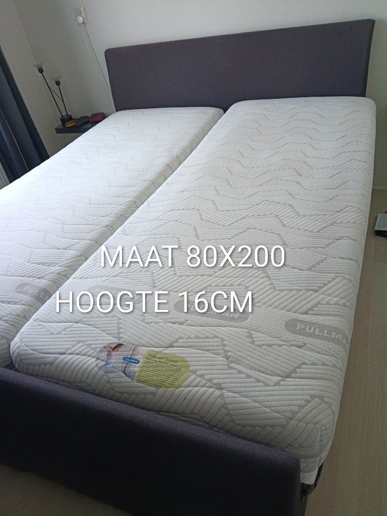 Pullman matrassen, Ophalen, Gebruikt, Eenpersoons, 80 cm