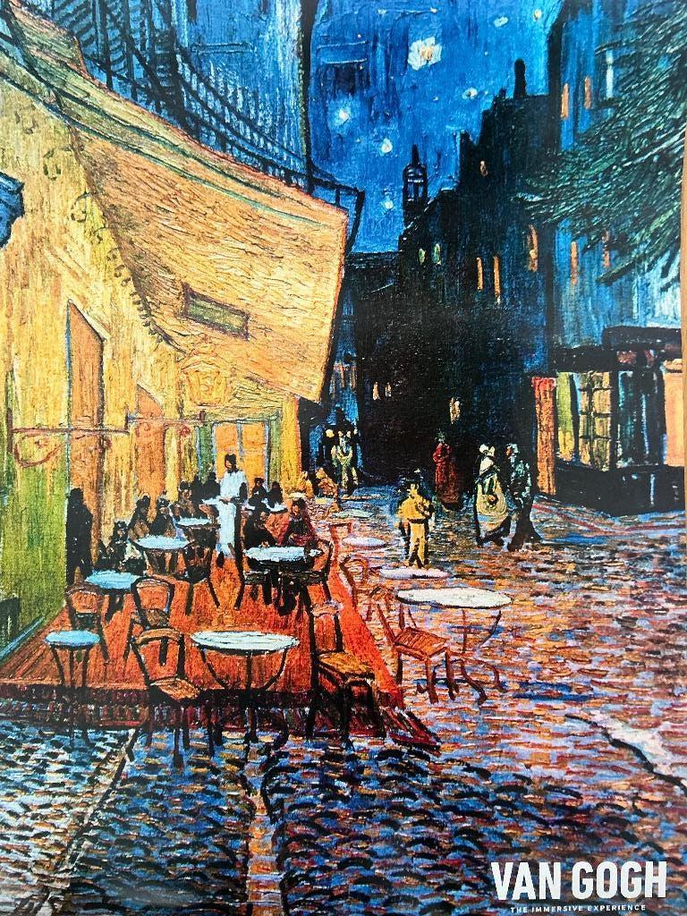 Van Gogh -Café terras, Verzamelen, Posters, Ophalen of Verzenden, Nieuw, A1 t/m A3, Overige onderwerpen