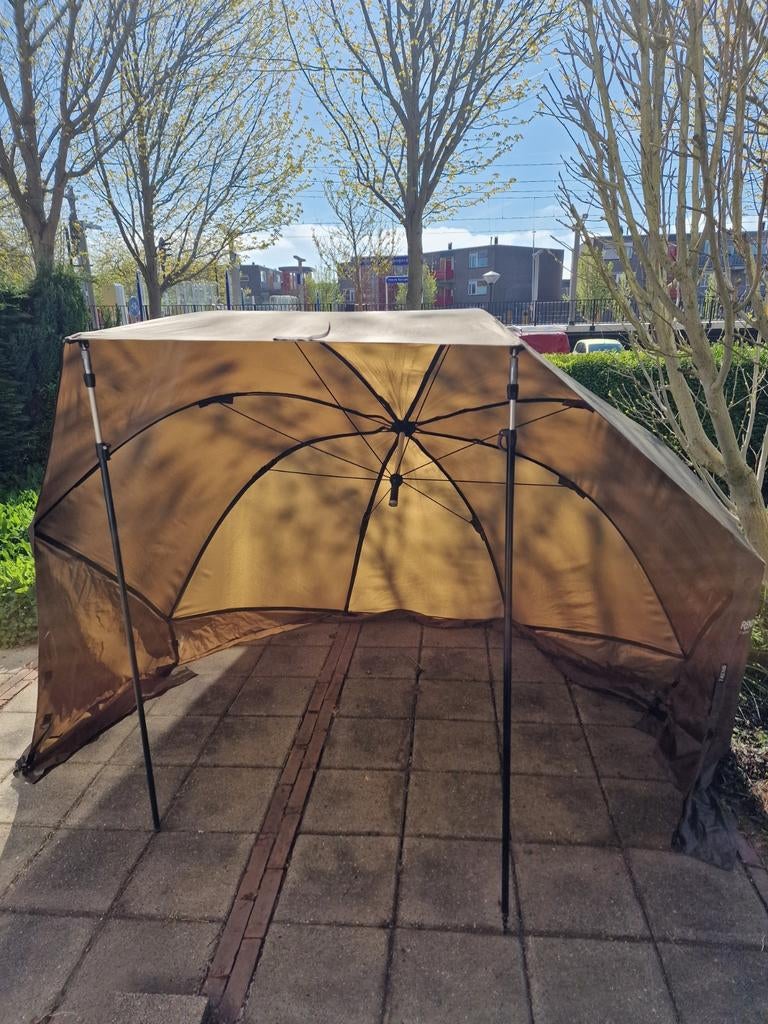 Ruime Vistent / Brolly - Ideaal voor karpervissen, Ophalen of Verzenden