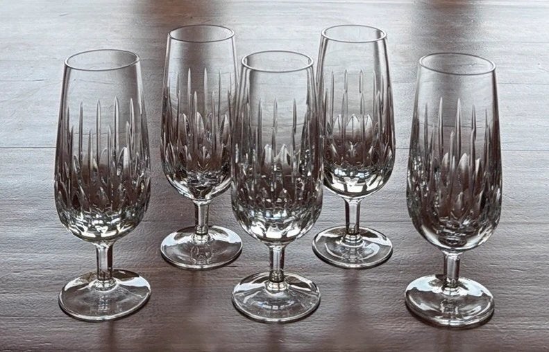 5 Schott Zwiesel Prosecco voetglazen, Ophalen of Verzenden, Zo goed als nieuw, Overige typen