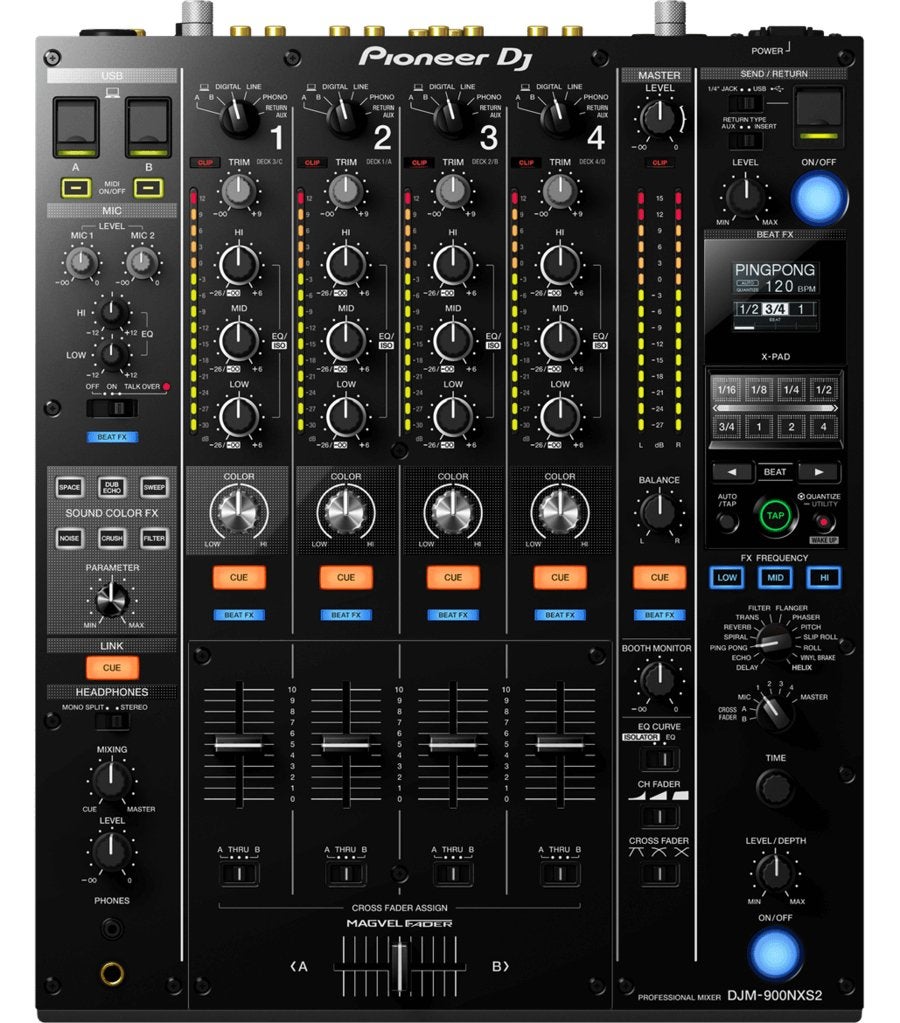 Pioneer DJM-900NXS2 DJ Mixer met Flightcase, Muziek en Instrumenten, Dj-sets en Draaitafels, Ophalen, Gebruikt, Dj-set, Pioneer