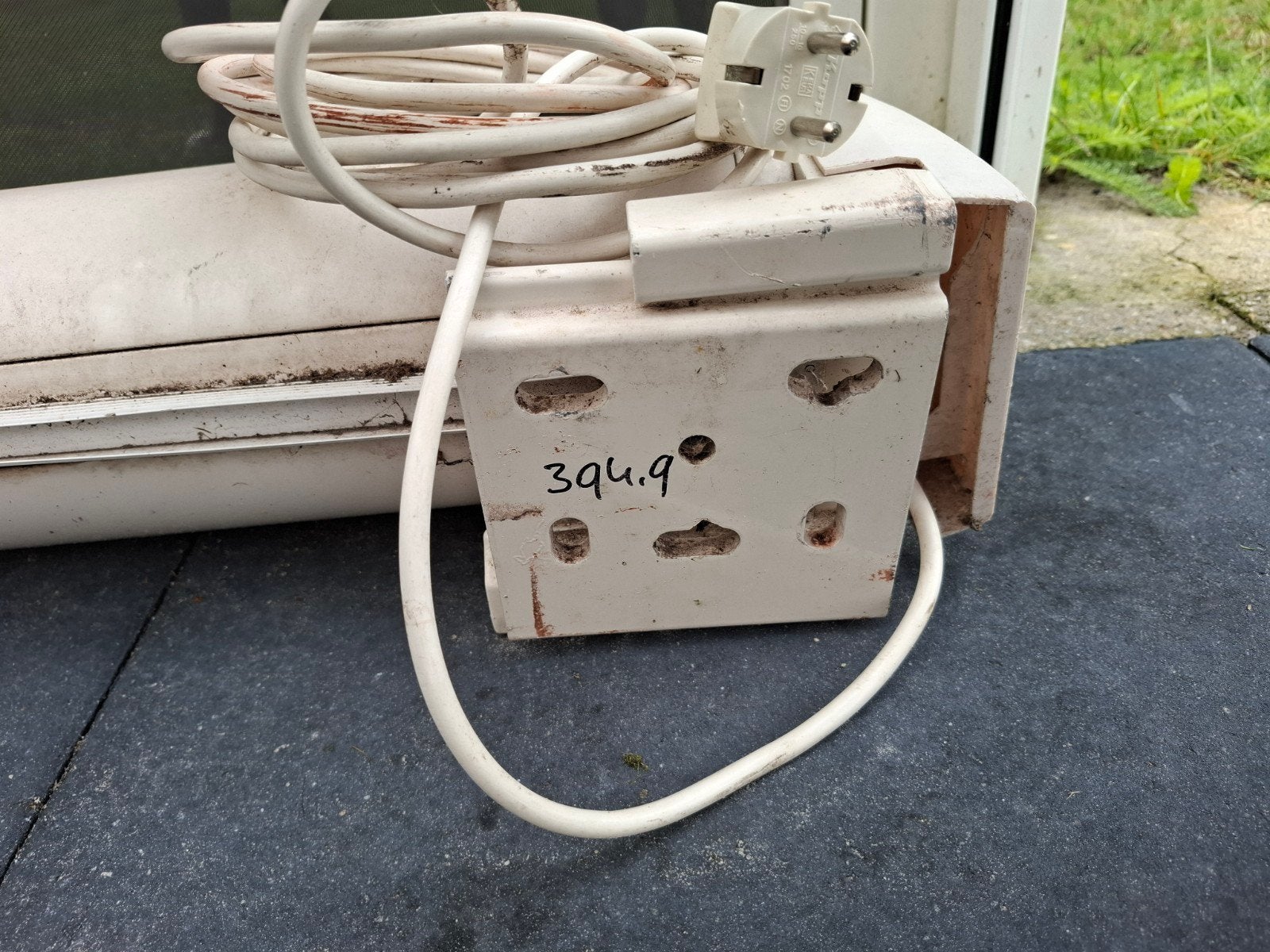 knikarm zonnescherm, Ophalen, Gebruikt, Elektrisch, 150 tot 300 cm