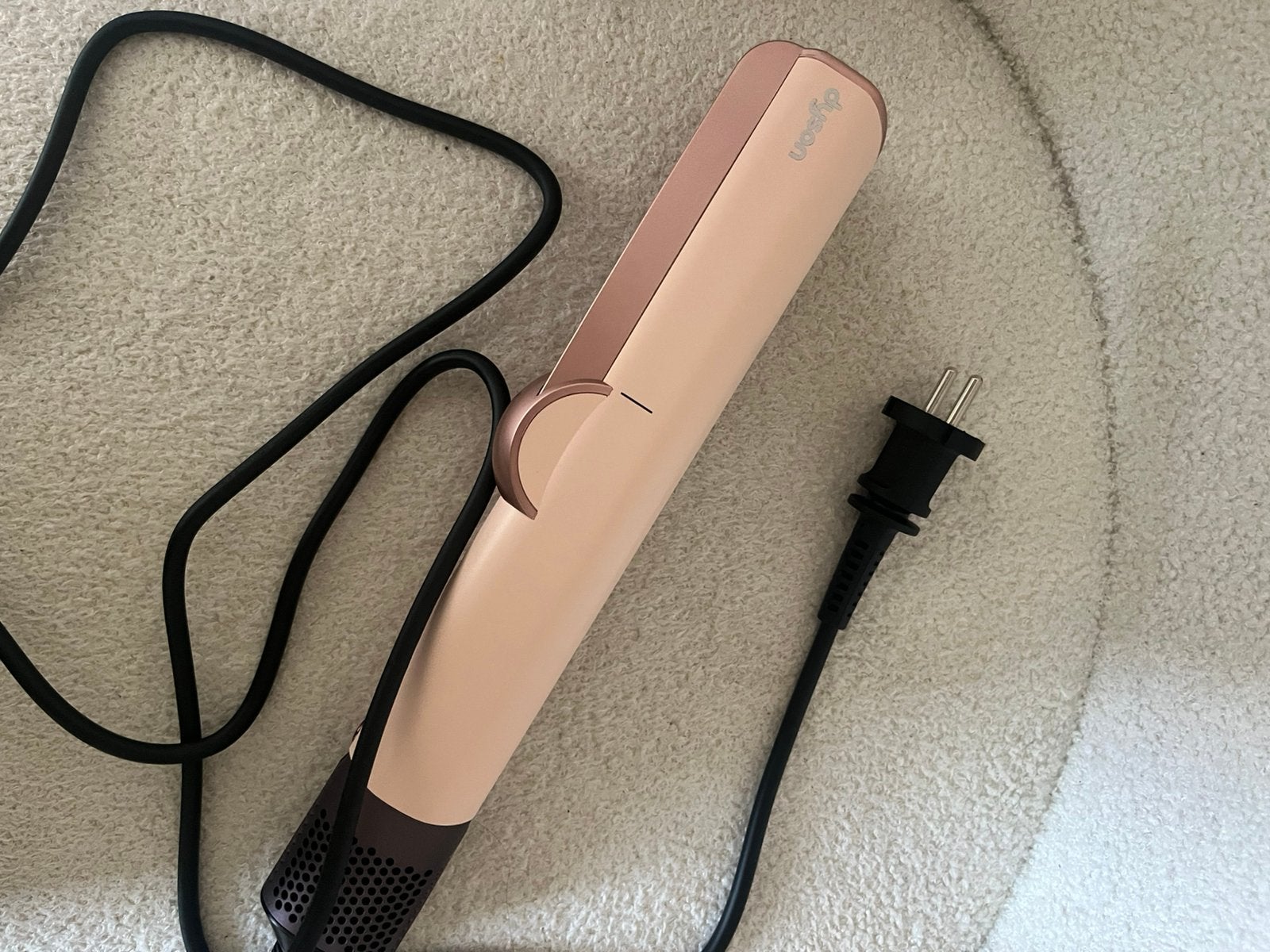 Dyson Airstrait roze | Paar keer gebruikt | €175, Verzenden, Nieuw, Krultang of Stijltang