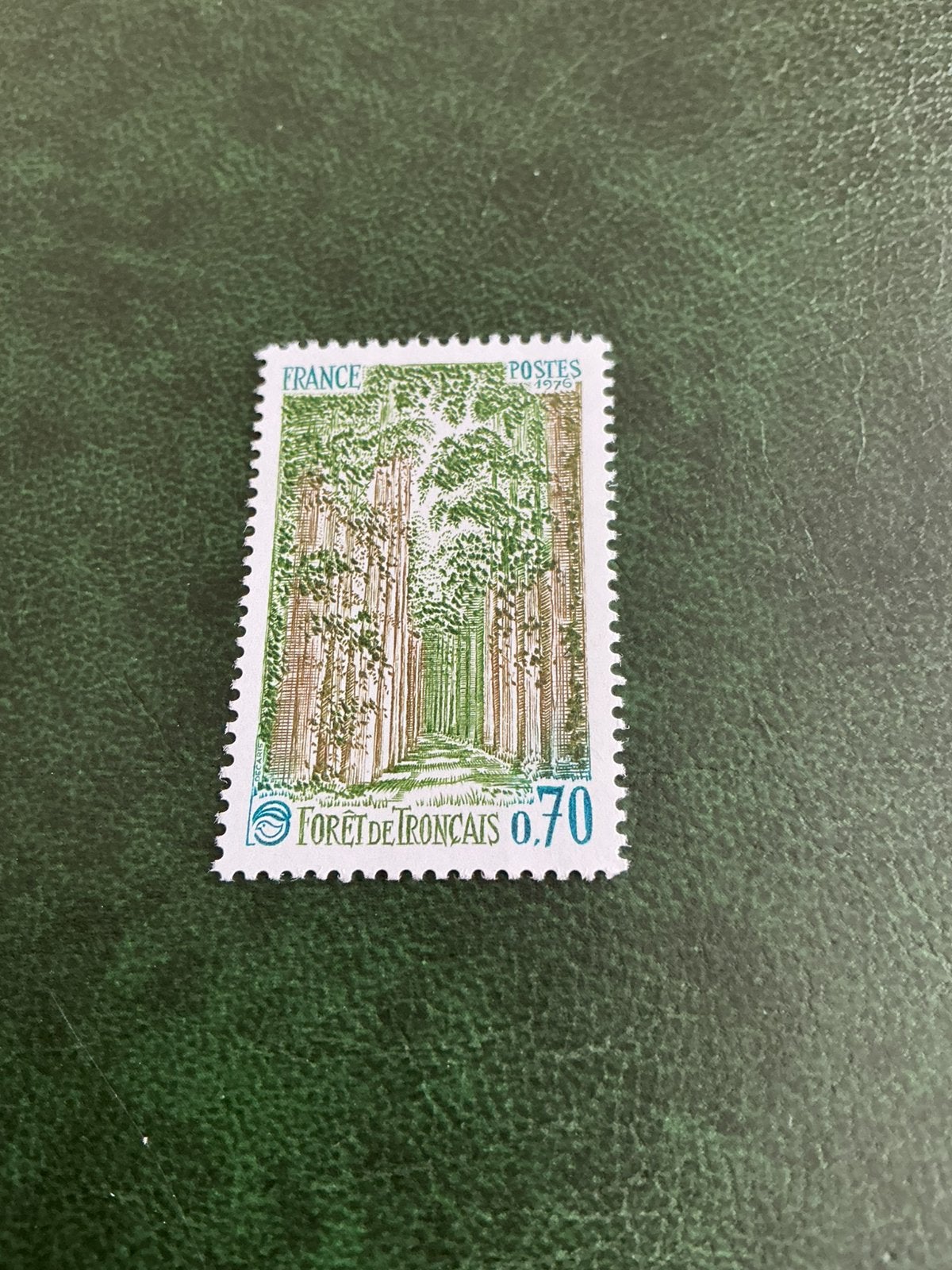 Frankrijk 1976: Foret de Troncais, Verzenden, Postfris