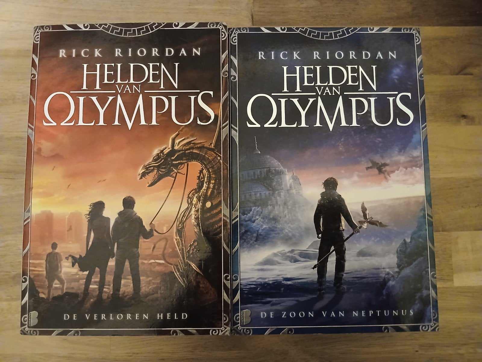 Helden van Olympus: De Verloren Held & De Zoon van Neptunus, Boeken, Ophalen, Gelezen, Rick Riordan