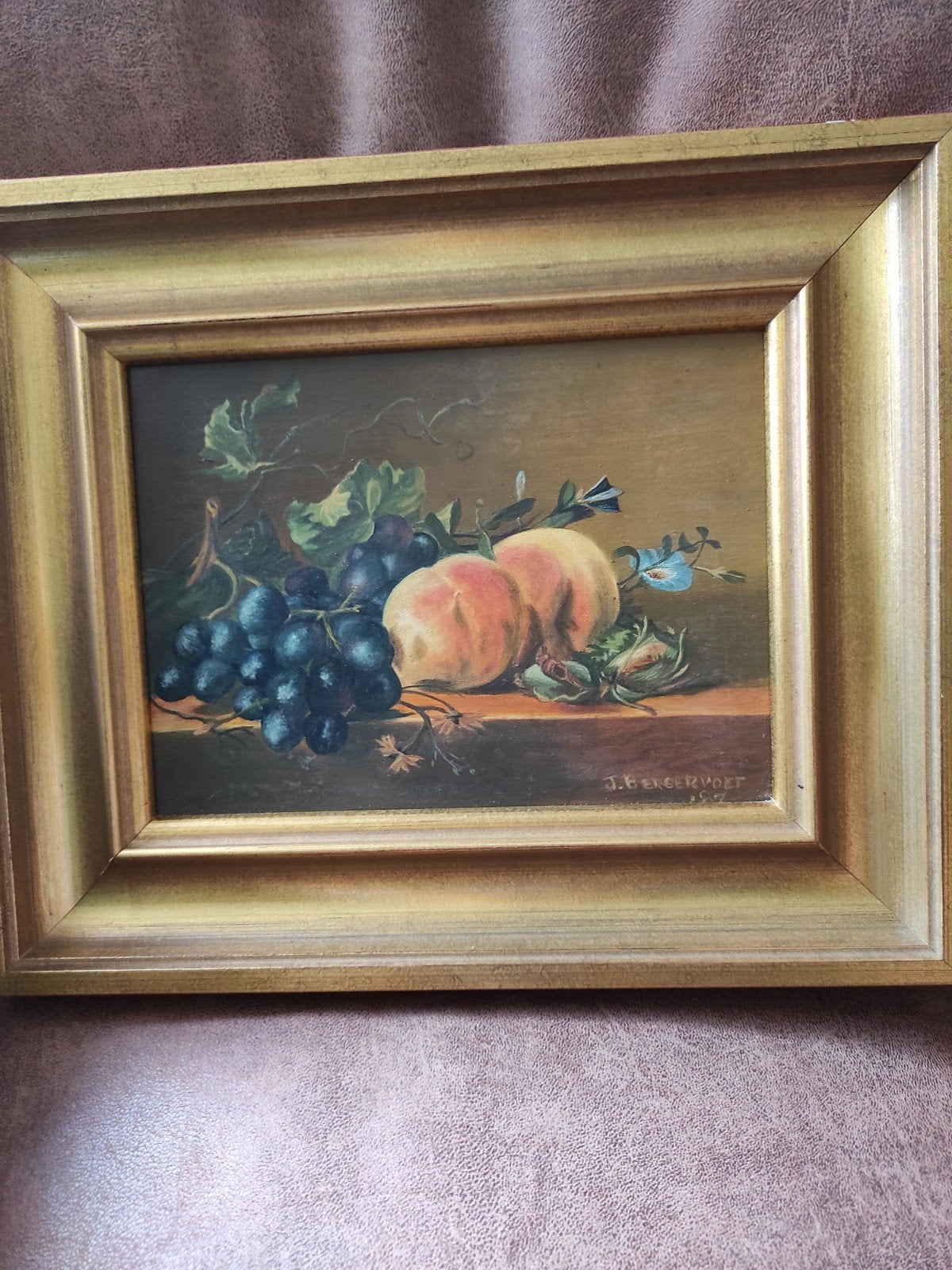 Stilleven J. bergervoet, Antiek en Kunst, Kunst | Schilderijen | Klassiek, Ophalen of Verzenden