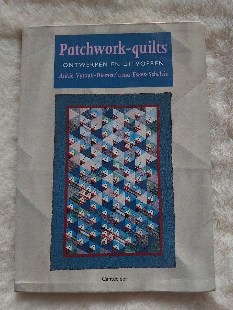 Patchwork quilts ontwerpen - uitvoeren Ankie Vytopil-Diemer, Verzenden, Zo goed als nieuw, Borduren en Naaien