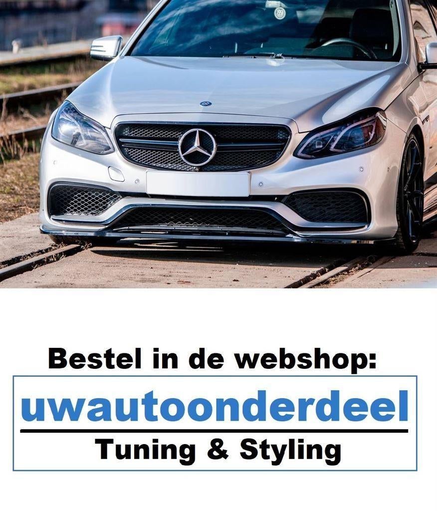 Maxton Design Mercedes W212 C63 AMG Spoiler Lip Splitter, Auto diversen, Tuning en Styling, Verzenden