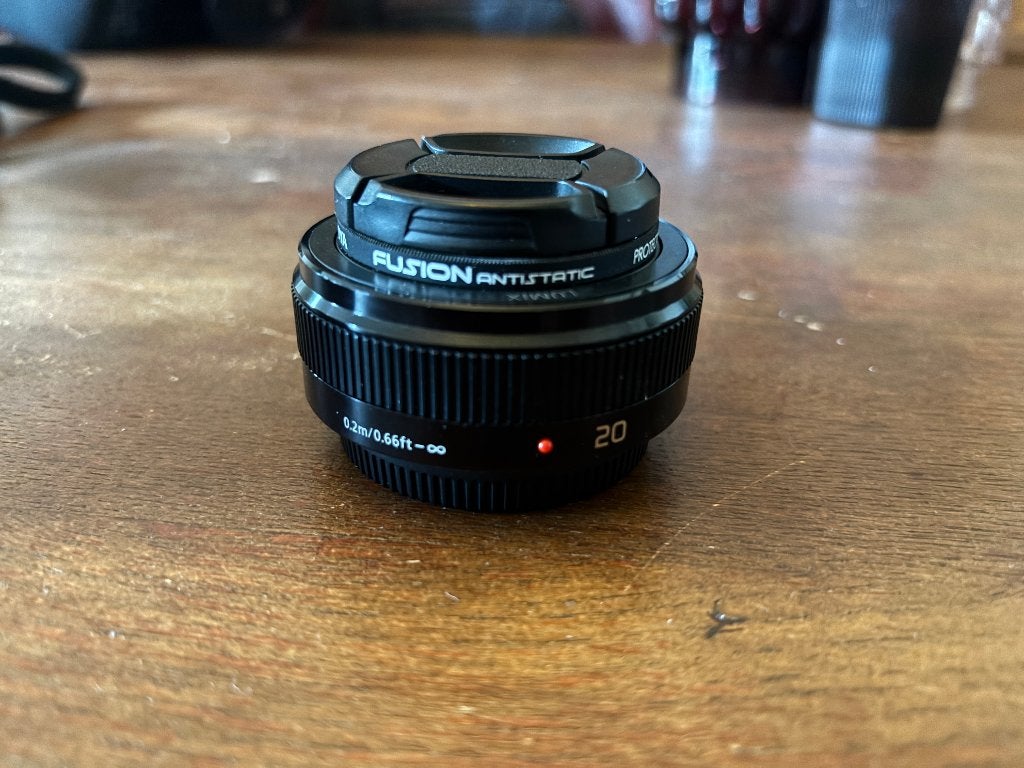 Panasonic Lumix G 20mm F/1.7 II ASPH, Ophalen of Verzenden, Zo goed als nieuw, Panasonic, Micro Four Thirds