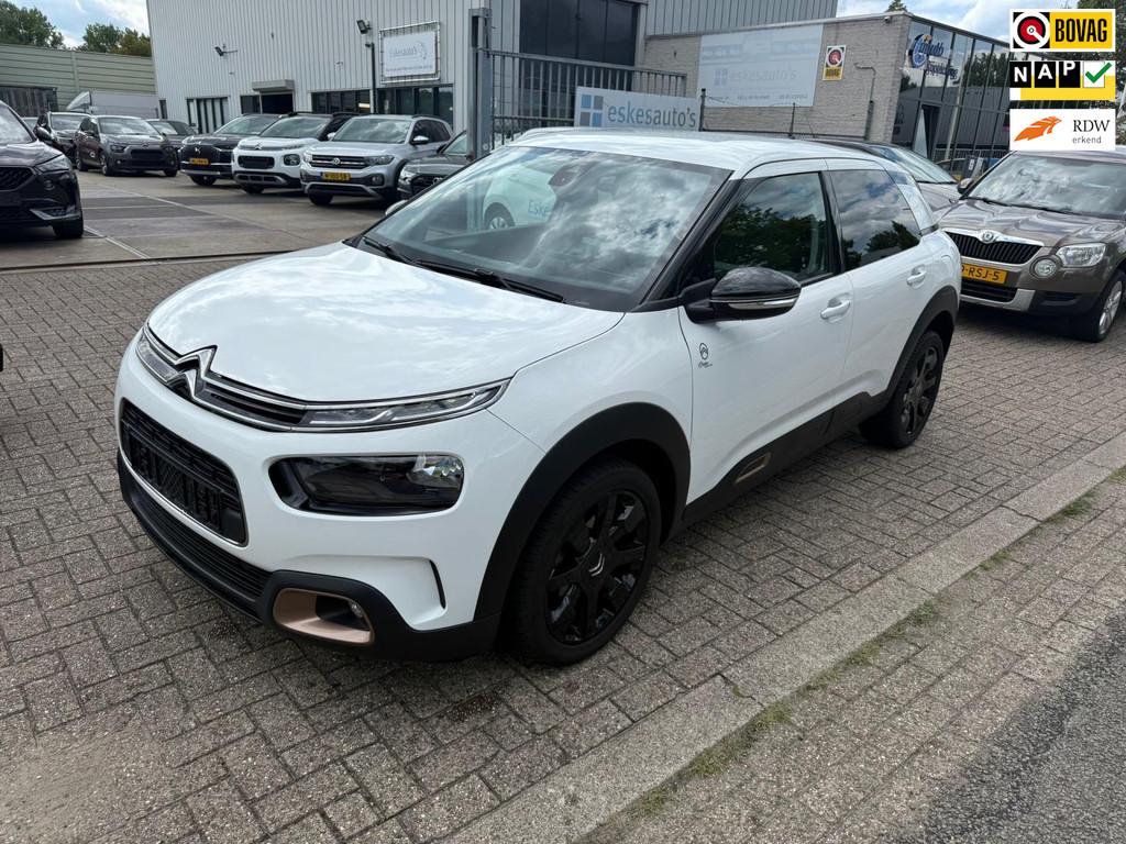 Citroen C4 Cactus 1.2 PureTech Shine, Navi Dealer auto, Auto's, Citroën, Voorwielaandrijving, Stof, Gebruikt, Origineel Nederlands