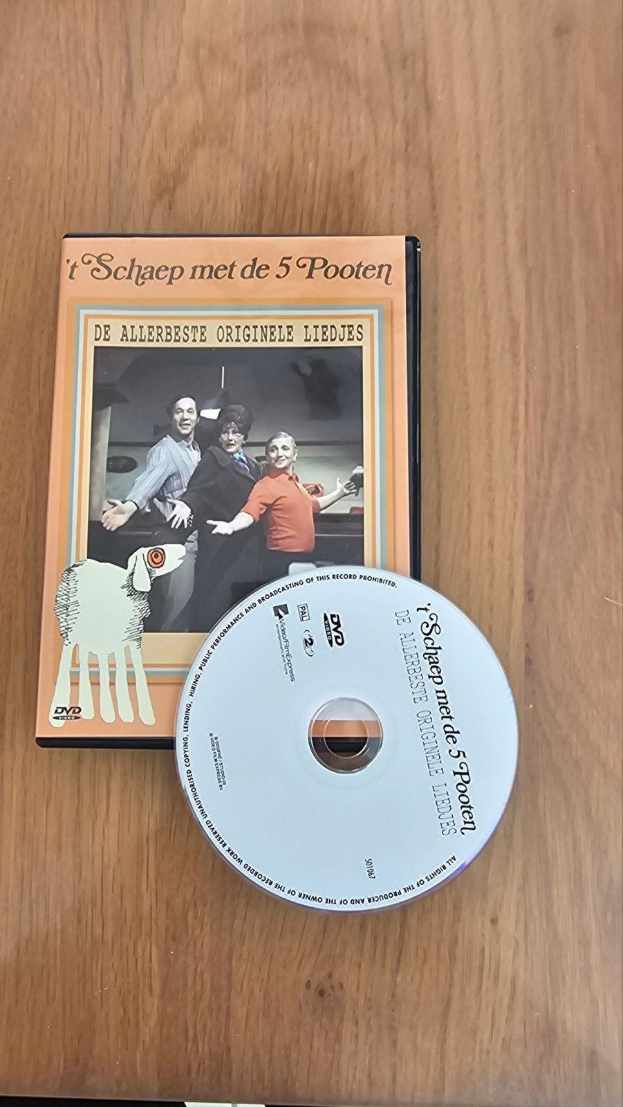 't Schaep met de 5 Pooten - De Allerbest Originele Liedjes, Alle leeftijden, Ophalen of Verzenden, Gebruikt