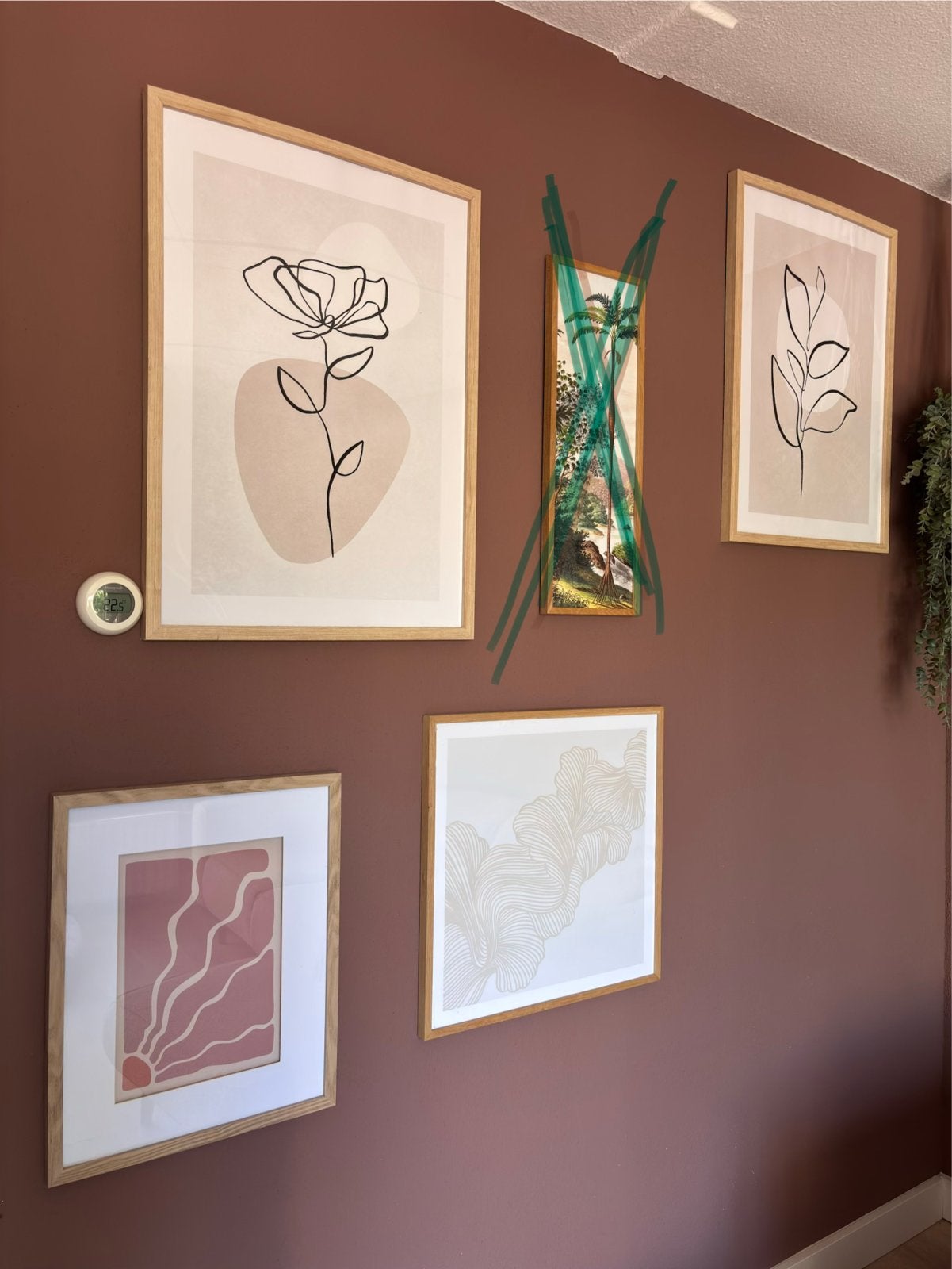 4 lijsten met prints. Desenio, Ophalen, 50 – 75, Minder dan 50 cm, Print