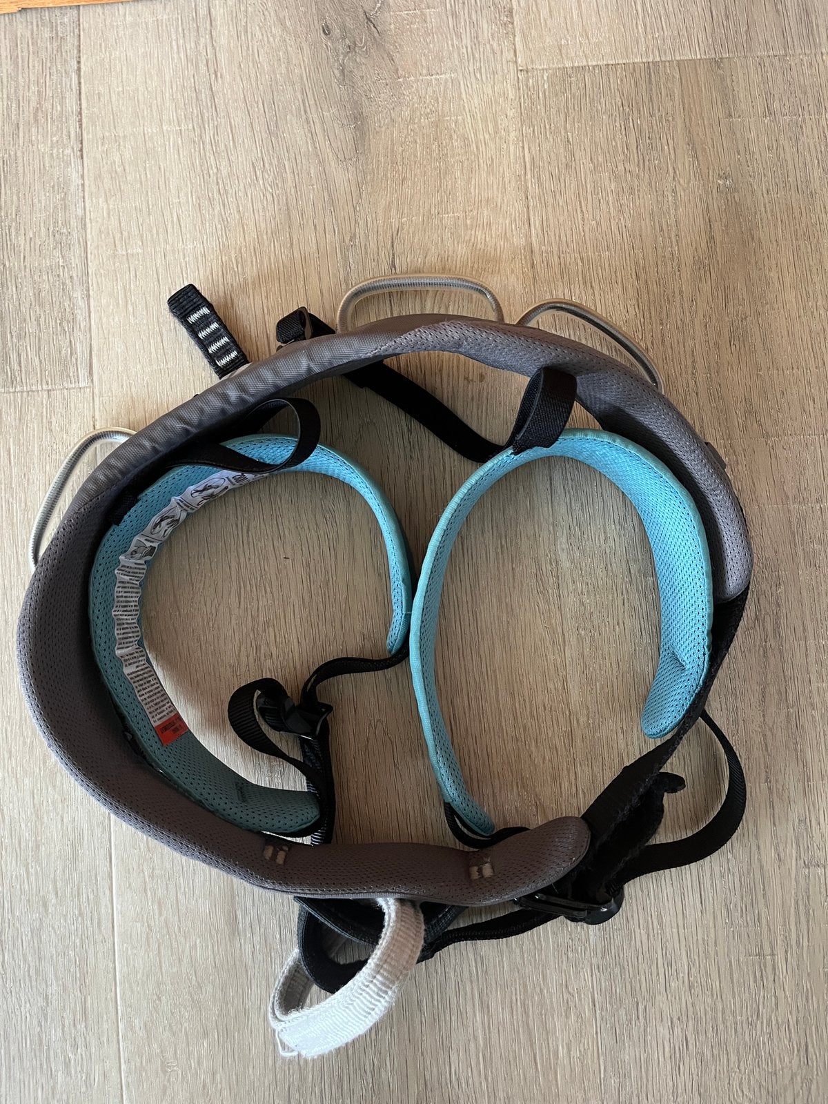 Black diamond klimgordel XS grijs en blauw, Ophalen of Verzenden, Gebruikt, Klimsport-accessoire