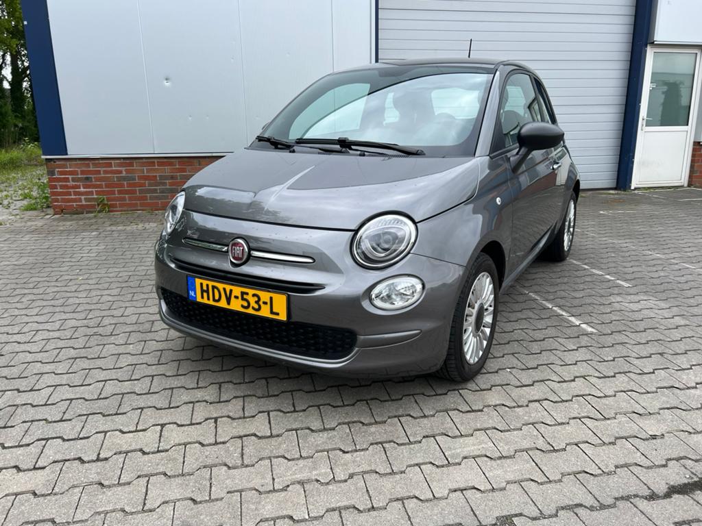 Fiat 500 bj 2022 hybrid 1.0 met lichte schade 48000km, USB, Particulier, Te koop, Benzine