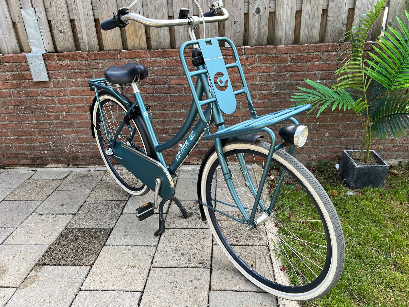 Cortina U4 Meisjes/Damensfiets 50 cm 28 inch Nieuwe model, Terugtraprem, Versnellingen, Zo goed als nieuw, 50 tot 53 cm