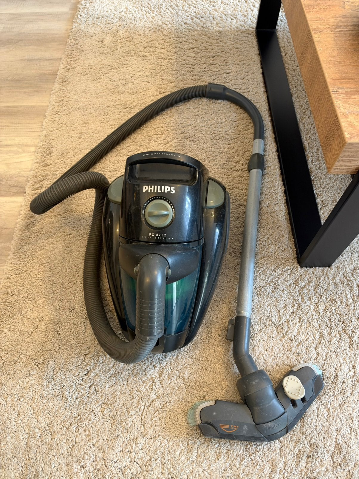 Philips FC8732 Anti-Allergy Stofzuiger – 1800 Watt, Ophalen, Zo goed als nieuw, 1600 tot 2000 watt