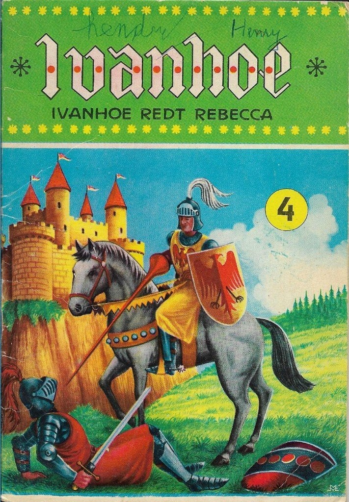 Ivanhoe - Ivanhoe redt Richard Leeuwenhart, Eén stripboek, Ophalen of Verzenden, Gelezen