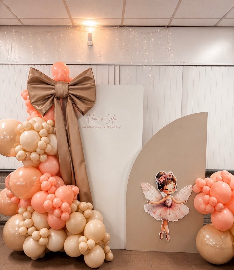 Luxe Feeststyling met Ballondecoratie & Backdrop, Ophalen of Verzenden, Nieuw, Versiering, Overige
