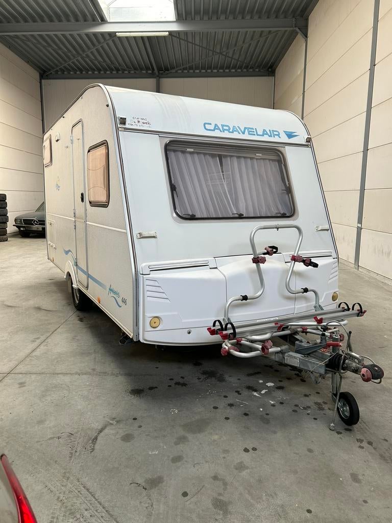 Caravan caravelair stapelbedden, Standaardzit, Schokbreker, 750 - 1000 kg, Particulier