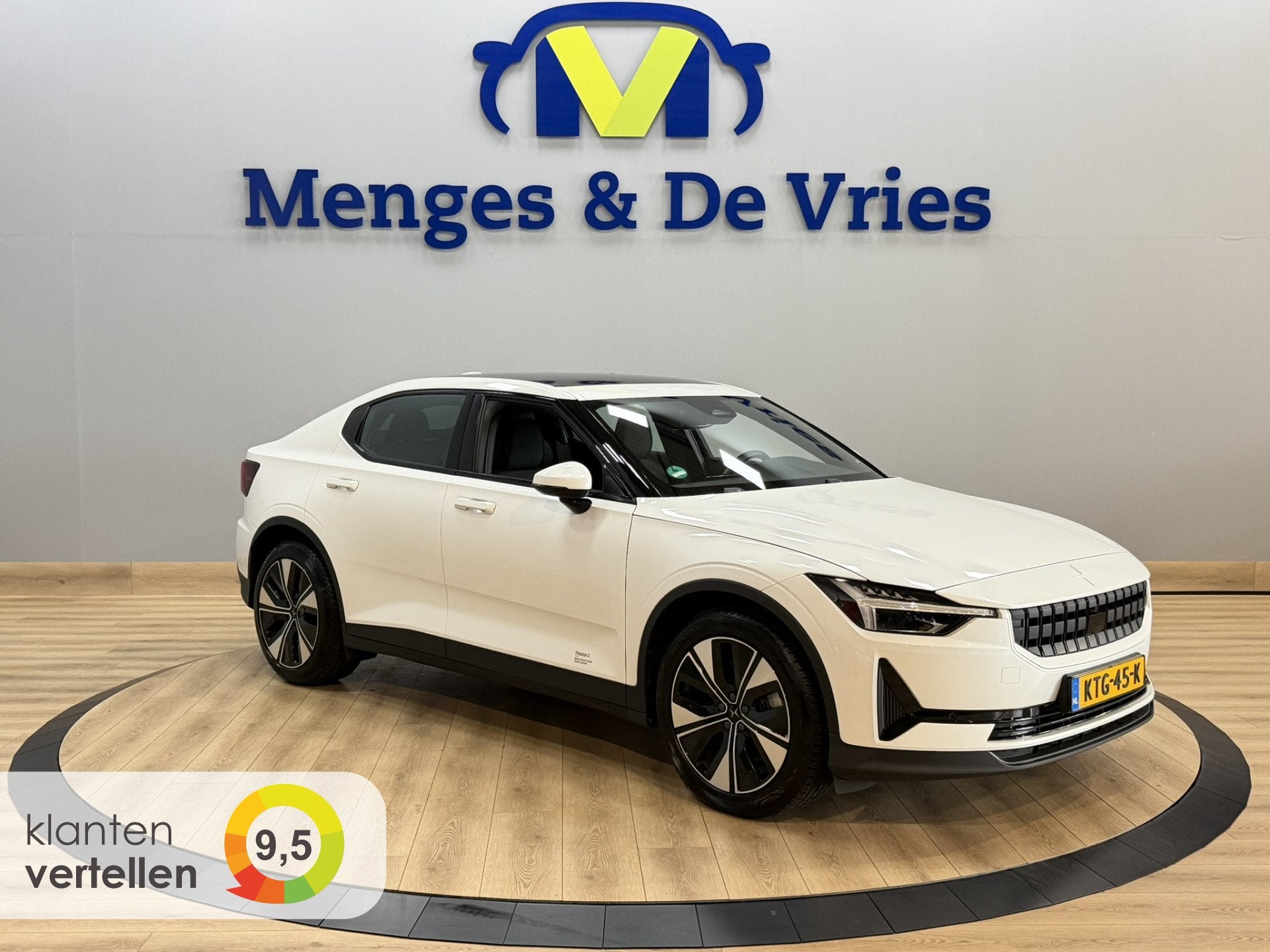 Polestar 2 Long Range Dual Motor 78 kWh 408 PK SOH 94% | Pan, Automaat, Stof, Gebruikt, Zwart