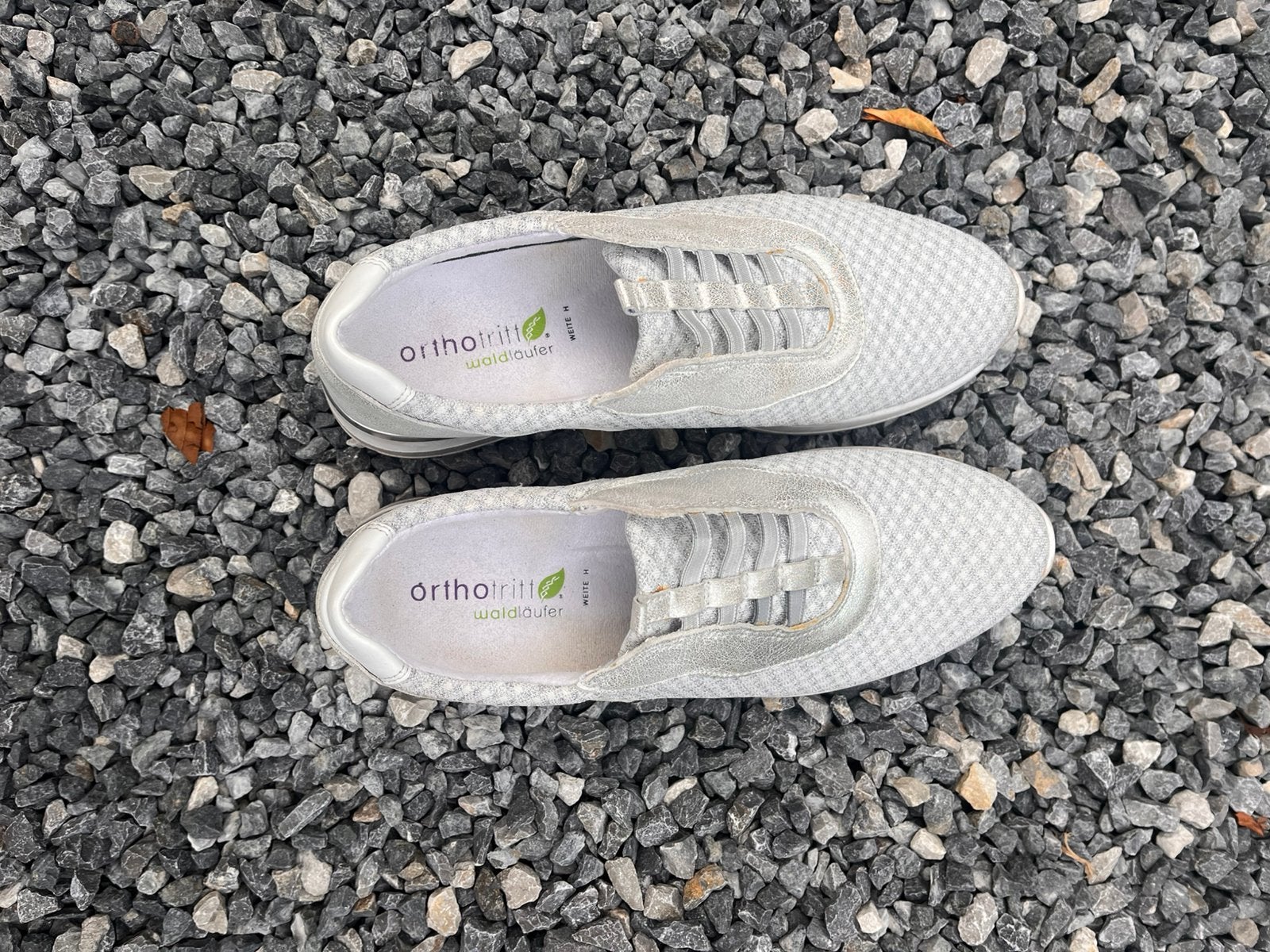 Leuke instapper/sneaker Waldlaufer maat 42, Wit, Ophalen of Verzenden, Sneakers of Gympen, Zo goed als nieuw