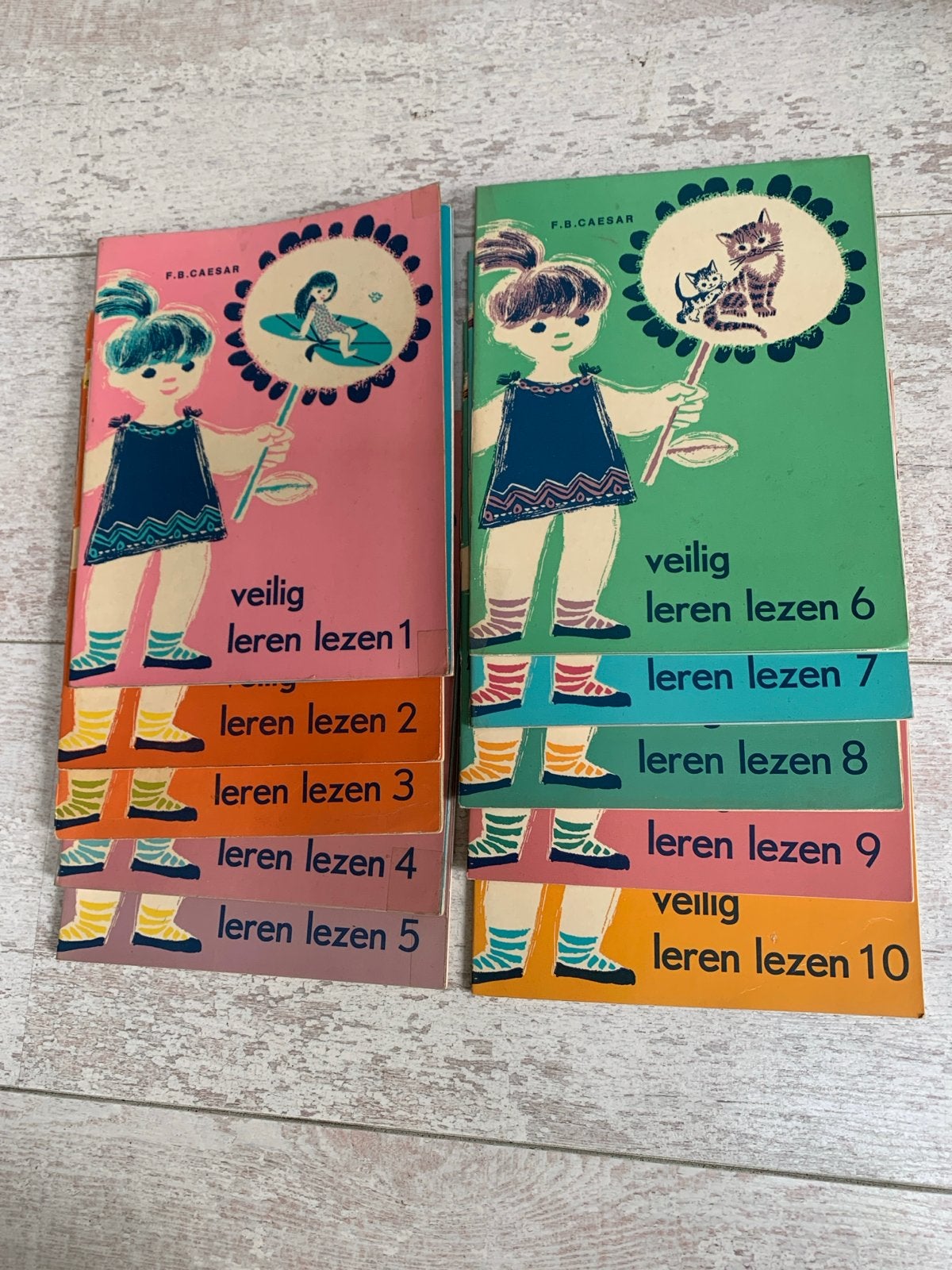 Veilig Leren Lezen - eerste editie, Complete set (10 delen), Ophalen of Verzenden