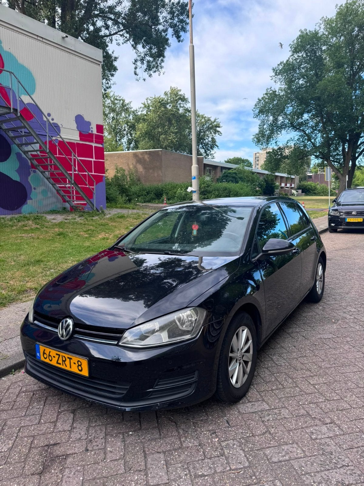 Volkswagen Golf 1.4 TSI 90KW DSG 2013 Zwart, Stof, 4 cilinders, Origineel Nederlands, 630 kg