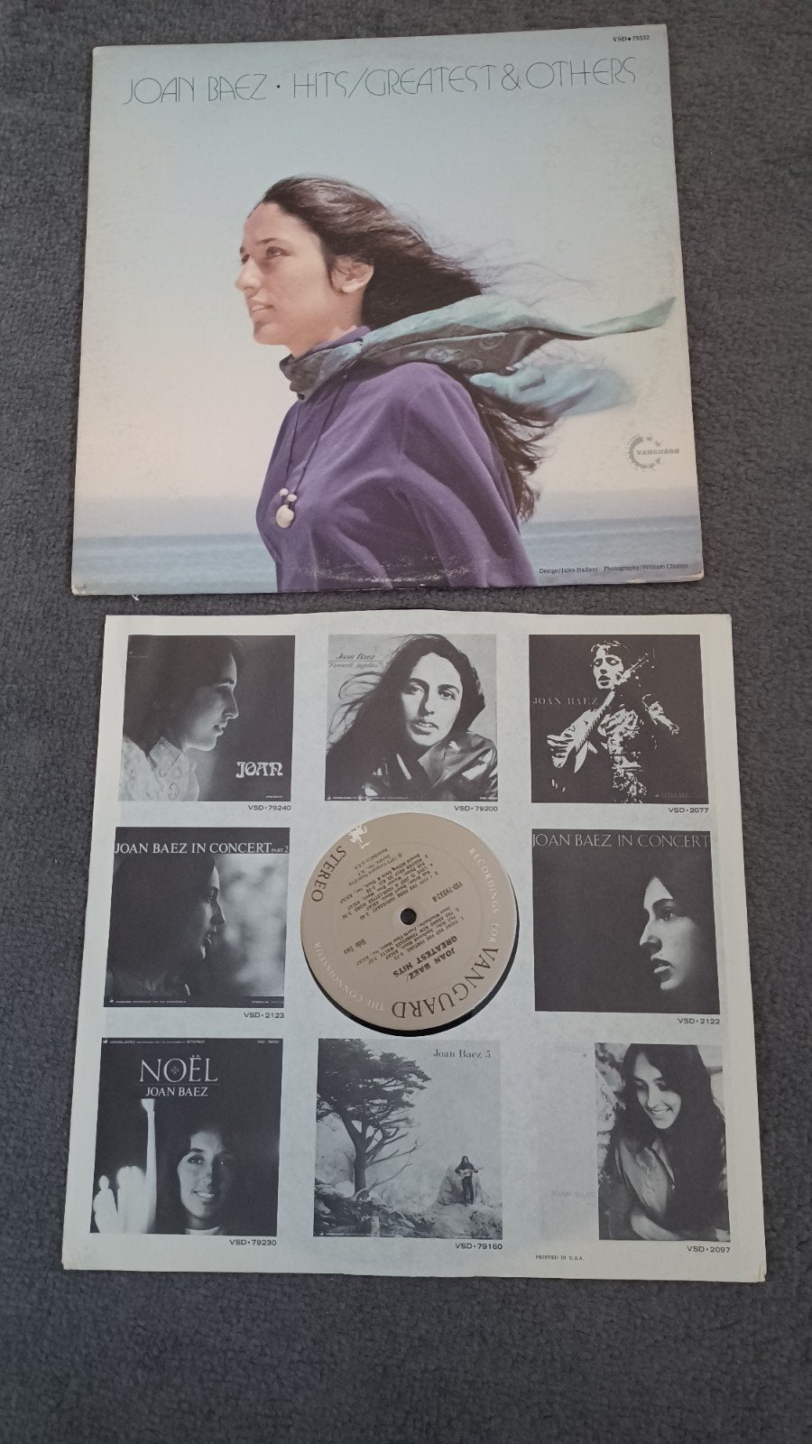 Joan Baez. Lp Hits/ Greatest & Others., Cd's en Dvd's, Vinyl | Pop, Ophalen of Verzenden, Gebruikt, 12 inch