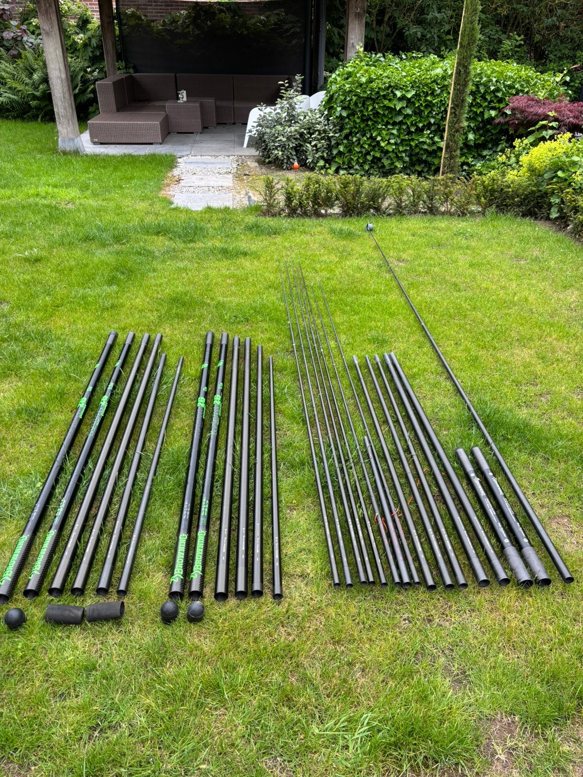 Uniek 2 x zgan browning XITAN Z6 13 meter 6 topsets 2 x cup, Watersport en Boten, Hengelsport | Witvissen, Ophalen of Verzenden