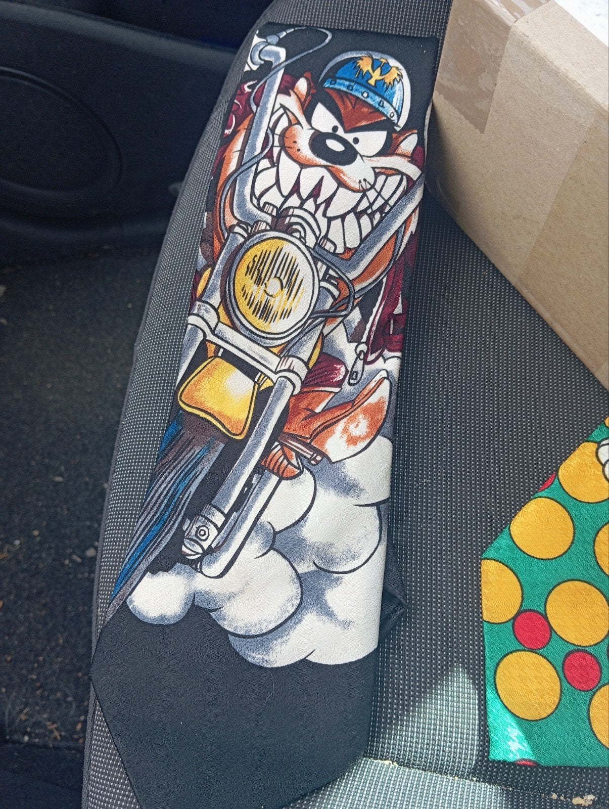 Looney Tunes stropdas, motors, tazz, Ophalen of Verzenden, Nieuw