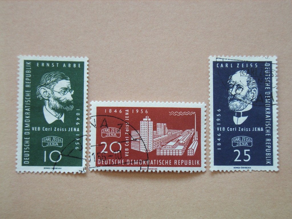 NB   DDR 545-547, Ophalen of Verzenden, DDR, Gestempeld