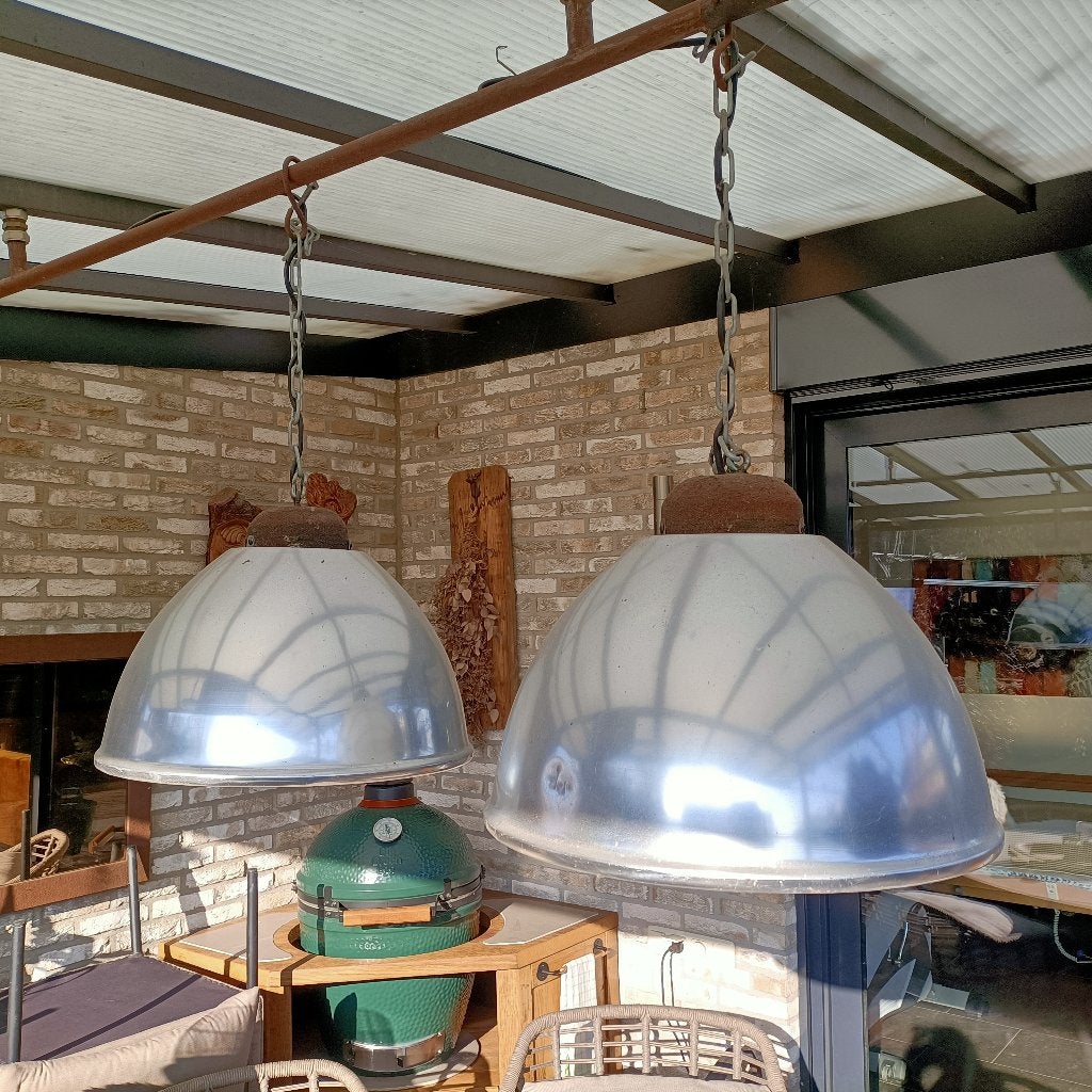 hanglampen industrieel, Gebruikt, Industrieel, Glas, E27 (groot)
