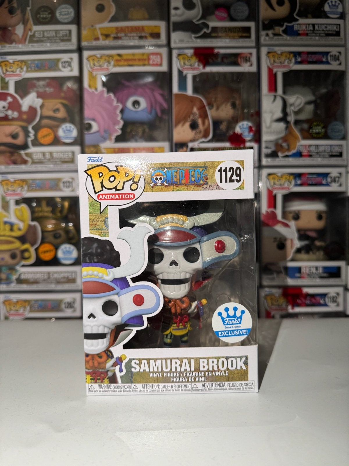 Funko Pop! Animation One Piece - Samurai Brook #1129, Ophalen of Verzenden, Zo goed als nieuw