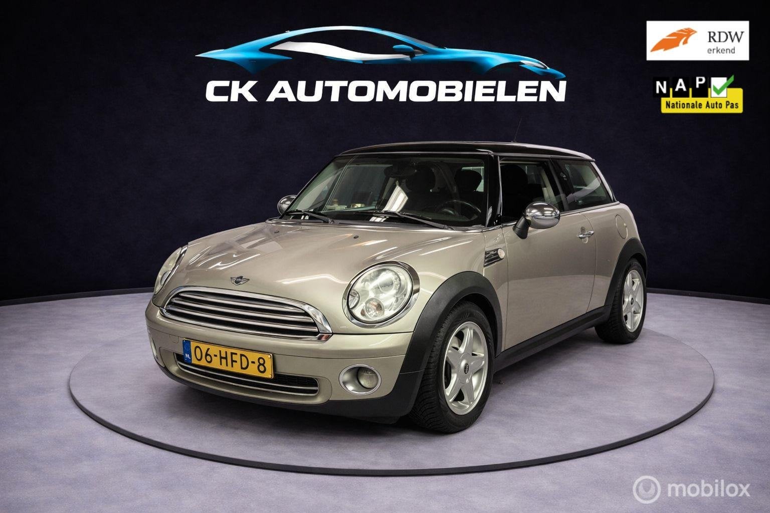 Mini Mini 1.6 Cooper Pepper, Auto's, Voorwielaandrijving, Gebruikt, 4 cilinders, 4 stoelen