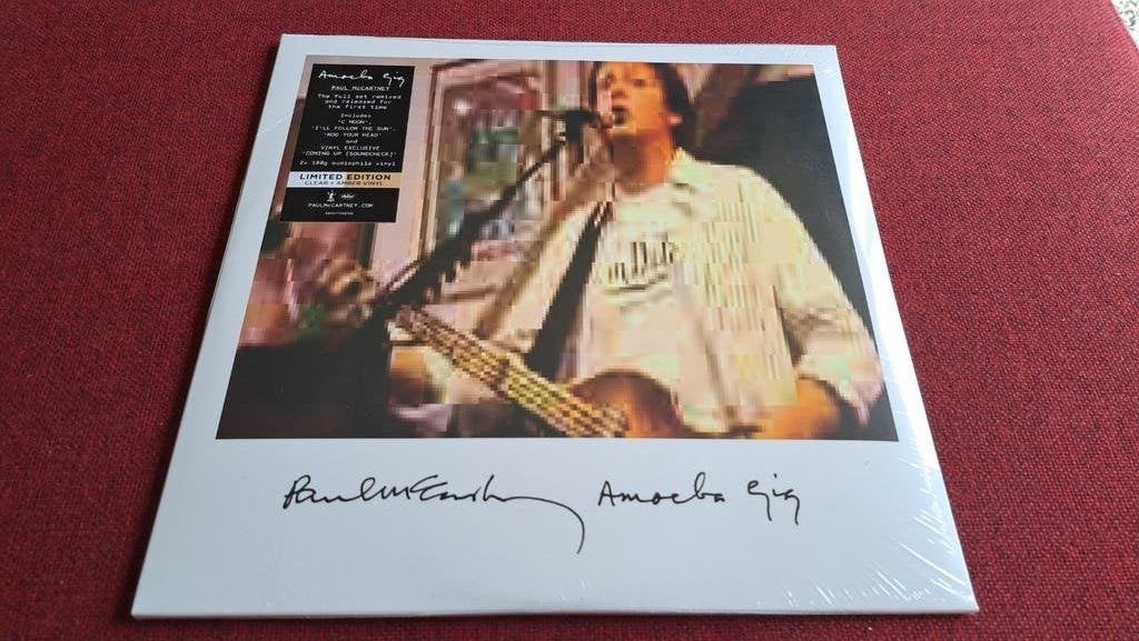 Paul McCartney Amoeba Gig 2 lp clear/amber vinyl (Beatles), Ophalen of Verzenden, LP
