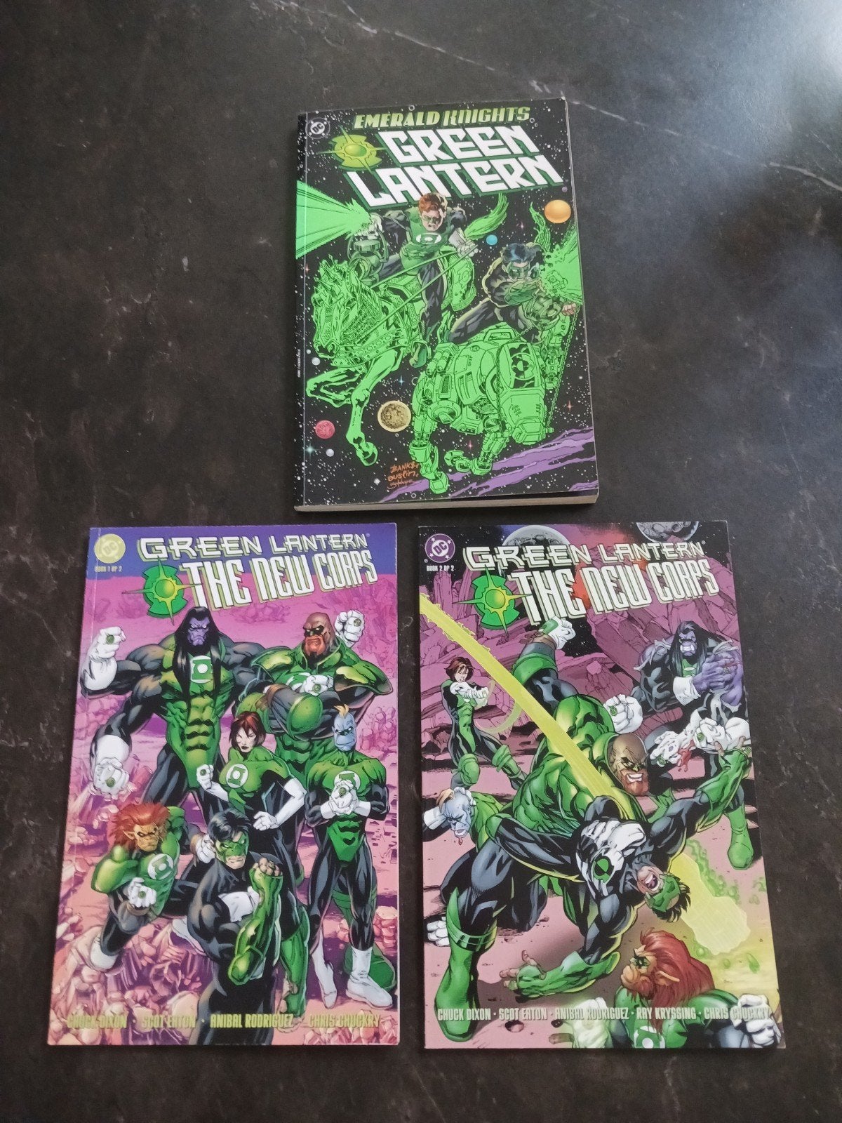 Green Lantern: The New Corps & Emerald Knights Comics, Meerdere stripboeken, Ophalen of Verzenden, Zo goed als nieuw, Ron Marz, Chuck Dixon, Scott Beatty