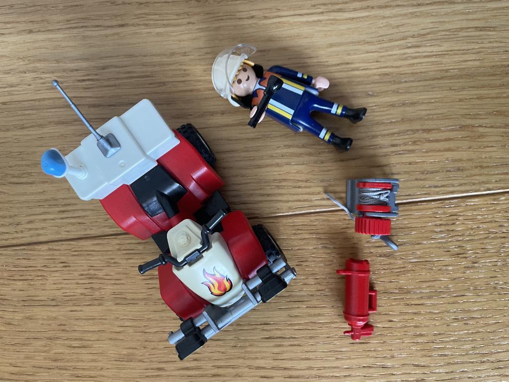 Playmobil brandweer voertuig 71825, Kinderen en Baby's, Speelgoed | Playmobil, Ophalen of Verzenden, Zo goed als nieuw
