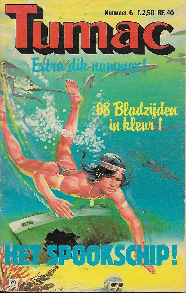 Tumac - Nr. 6 : Het spookschip, Eén comic, Ophalen of Verzenden, Gelezen, Amerika